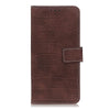 For Alcatel 1B 2020 /Alcatel 1A 2020 Crocodile Texture Horizontal Flip Leather Case with Holder & Card Slots & Wallet(Brown)