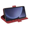 For Samsung Galaxy S25+ 5G Dual-side Magnetic Buckle Horizontal Flip Leather Phone Case(Red)