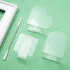 Acrylic Makeups Manicure Transparent Palette With Color Stick, Specification: Love Plate+Stick