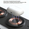 T01 15W 3 in 1 Wireless Charger Foldable Clear Glass Portable Fast Charger