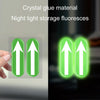 2pairs Safety Point Driving Assistance Positioning Mark Car Interior Luminous Sticker