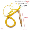 2pcs 6-24V Car Circuit Test Pen LED Multi-function Test Through Line Detection Test Light Test Pen, Style: Spring Model