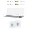 Game Console Wall Storage Bracket Game Console Accessories Storage Rack For Nintendo Switch(Transparent)