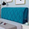 Bedside All-Inclusive Anti-Collision Quilted Thick Fabric Protective Cover, Size: 60x180cm(Dutch Velvet Blue)