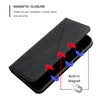 For Samsung Galaxy A56 5G Diamond Splicing Skin Feel Magnetic Leather Phone Case(Black)
