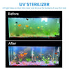 9W UV Steriliser Lamp for Aquarium, EU Plug - Clarifies Water (UV-009)