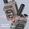 JINLIDE 3-5km 8W 6000mAh Hand-held Walkie Talkie Wireless Copy Frequency Ham Radio(Gray)