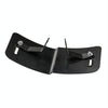 HP-DF018 Motorcycle Aluminum Alloy Front Windshield for Honda CB650R(Black + White)