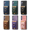 For Samsung Galaxy S20 FE Retro Splitable Magnetic Stand Card Bag Leather Phone Case(Black)