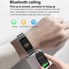 A8 1.98 inch 2 in 1 Bluetooth Earphone Steel Strap Smart Watch, Support ECG / NFC(Gold)
