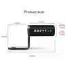 Motorcycle Rear View Mirror Aluminum Alloy Bracket(Black)