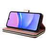 For Samsung Galaxy A16 5G 9-Card Slots Zipper Wallet Bag Leather Phone Case(Rose Gold)