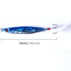 HENGJIA 7 PCS Metal Lures Iron 8cm/40g Fishing Lures Bait with Feather Hook