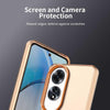For OPPO A60 Global Candy Magsafe PC Hybrid TPU Phone Case(Orange)