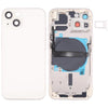 iPhone 13 White Battery Back Cover with Keys, Tray & Wireless Charging