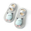 Baby Socks Cartoon Doll Anti-Slip Baby Floor Socks, Toyan Socks: S 0-1 Years Old(Gray Small Monster)