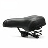 Mountain Bike Seat Comfortable Bike Seat Thick Soft Elastic Sponge(Black)