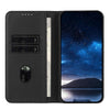 For Samsung Galaxy Note20 5G Strong Magnetic Frosted Flip Leather Phone Case(Black)