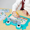 Crab Magnetic Drawing Board Children Educational Toy Gift, Specification: 116 Beads Cyan
