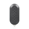 For Fiat 3 Button Folding Car Key Case Remote Control Shell SIP22, Style:White Switch Button