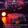Y-033 Voice Controlled Colorful Atmosphere Car Light(Black)