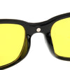 UV Protection Yellow Resin Lens Reading Glasses with Currency Detecting Function, +4.00D