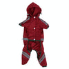 Waterproof Dog Raincoat, XS Yellow - Breathable & Reflective