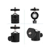 Mini 360 Degree Rotation Panoramic Metal Ball Head for DSLR & Digital Cameras(Black)