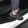 For Tesla Model Y Rear Door Built-In Sill Strip Rear Seats Anti-Kick Leather Protective Pad(TPE)