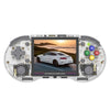 ANBERNIC RG353PS  3.5-Inch IPS Screen Handheld Game Console 2.4G/5G Wifi Linux System Game Player 16GB+64GB 10K Games(Transparent White)