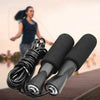 2.8m Special Foam Skipping Rope For Student Exams Outdoor Fitness Skipping Rope(Black)