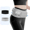 COOLFCA Outdoor Fitness Sports Non-slip Breathable Mobile Phone Fanny Pack, Size: 14x32.5cm(Gray)