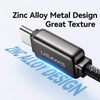 USAMS SJ743 30W USB-C / Type-C to 8 Pin Zinc Alloy Fast Data Cable, Length: 1.2m(Titanium)