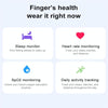 R06 SIZE 8 Smart Ring, Support Heart Rate / Blood Oxygen / Sleep Monitoring / Multiple Sports Modes(Gold)