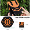 Sunnylife Drone Landing Pad 35cm Fast-Fold Double-Sided Leather Waterproof Helipad for DJI Neo / Avata 2 / Mini 4 Pro (Yellow+Orange)