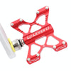 LP LitePro K5 Folding Bkie Aluminum Alloy Bearin Pedals(Silver)