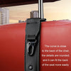 Car Seat Back Multifunctional Storage Metal Hook(Beige)