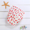 Baby Cotton Washable Four-layer Gauze Diaper, Suitable Height:100 Yards(Carrot)