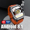 LOKMAT APPLLP 4 MAX 2.02-Inch Android 8.1 Full Network Wifi Card Bluetooth Smart Watch(Silver 64G)