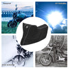 WUPP CS-1410A2 Motorcycle Thickened Oxford Cloth All-inclusive Waterproof Sun-proof Protective Cover, Size:M(Black)