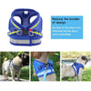 Reflective Dog Vest & Lead, Blue, Large | Breathable Mesh