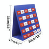 Desktop Foldable Pocket Tripod Tabletop Stand Up Card Pouch(Red Blue)