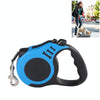 Retractable Dog Lead, 5m, Blue - For Small/Medium Dogs (up to 14kg)