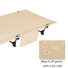 CLS Ultra-Light Outdoor Camping Bed Aluminum Alloy Portable Lunch Break Folding Bed(Black)