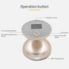Ultrasonic Color Light RF Beauty Instrument Fat Blasting Instrument(Gold)