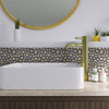 3D Crystal Epoxy Self-Adhesive Wall Sticker Bathroom Simulation Tile Sticker(MT1069)