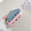For iPhone 15 Pro Max Leather Texture Phone Case(Sky Blue)