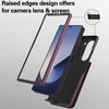 For Samsung Galaxy Z Fold6 AwQuer RFID Vertical Flip Card Bag Holder Leather Phone Case(Dark Purple)
