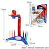 Children Multifunctional Writing Drawing Board Projection Lamp, without Watercolor Pen(Red)