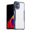 For Samsung Galaxy A06 5G Carbon Fiber Texture Translucent Phone Case(Blue)